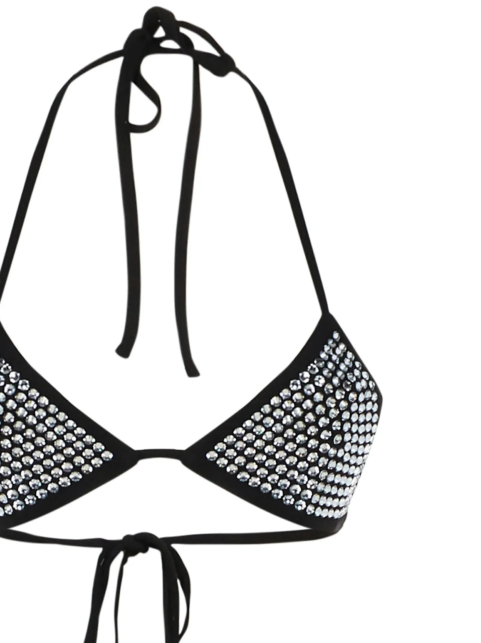 Alexandre Vauthier Embellished Triangle Bikini Top