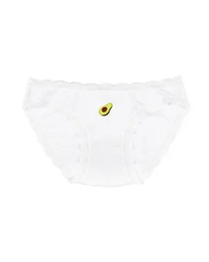 Avocado Embroidered Knicker