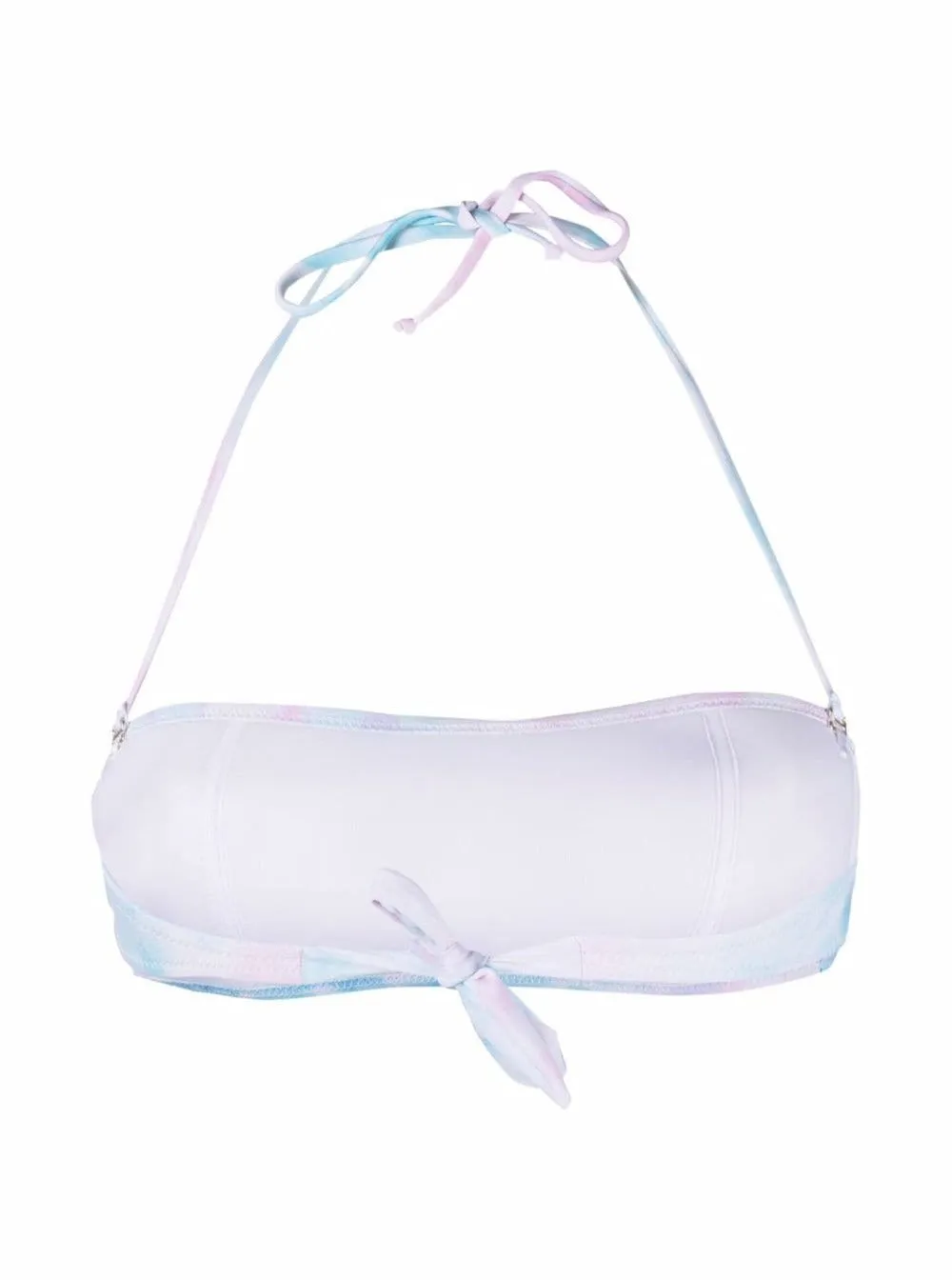 Chiara Ferragni Beach Party Tie-Dyed Bikini Top