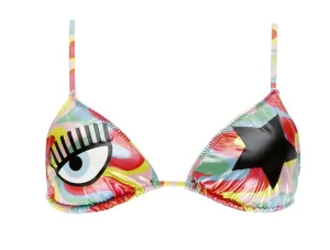Chiara Ferragni Eyelike Triangle Cup Bikini Top