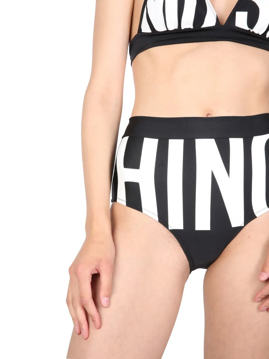 Chiara Ferragni Logomania Band Low-Rise Bikini Bottoms