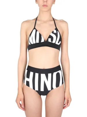 Chiara Ferragni Logomania Band Low-Rise Bikini Bottoms