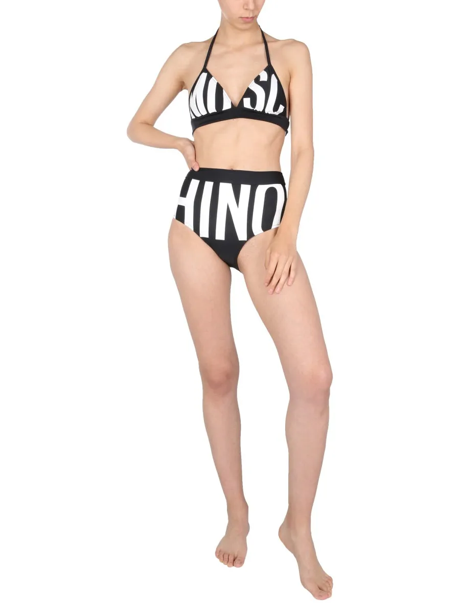 Chiara Ferragni Logomania Band Low-Rise Bikini Bottoms