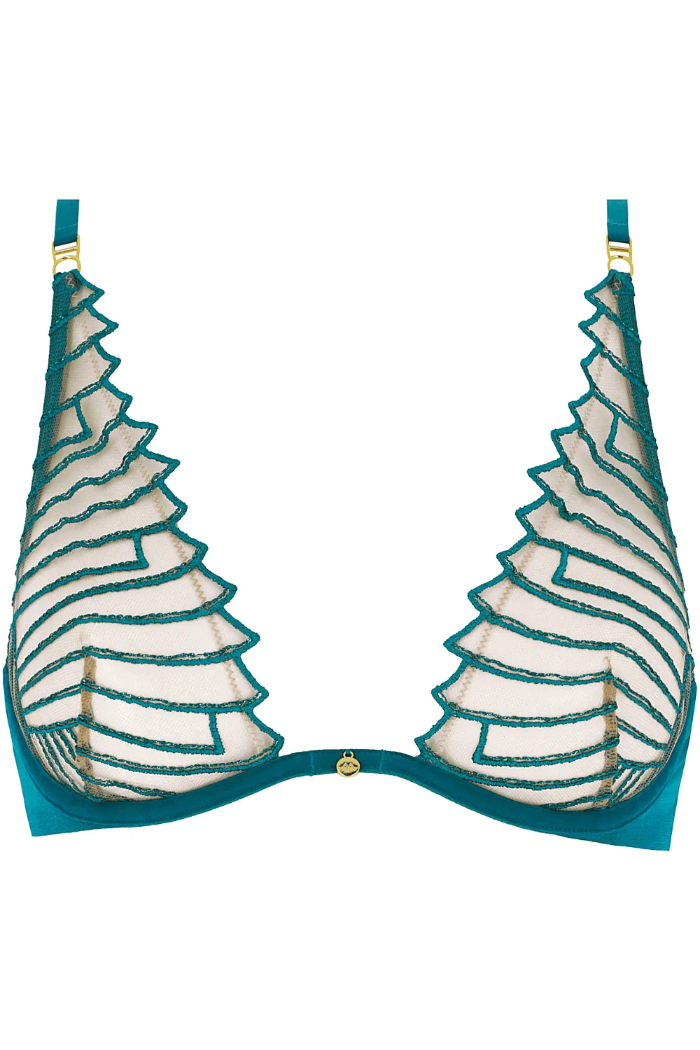 Cosmic Dream Underwired Triangle Bra Lagoon