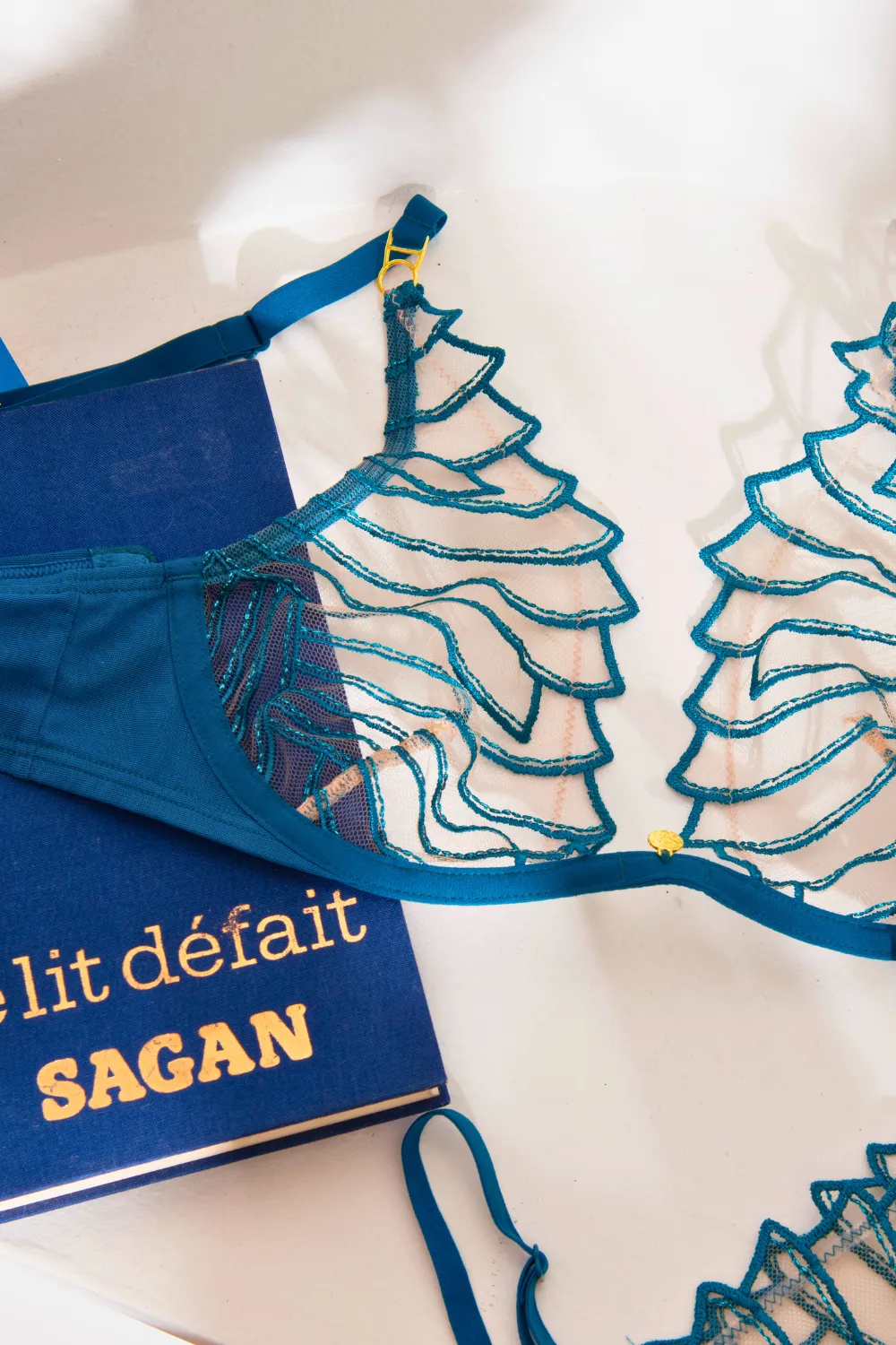Cosmic Dream Underwired Triangle Bra Lagoon