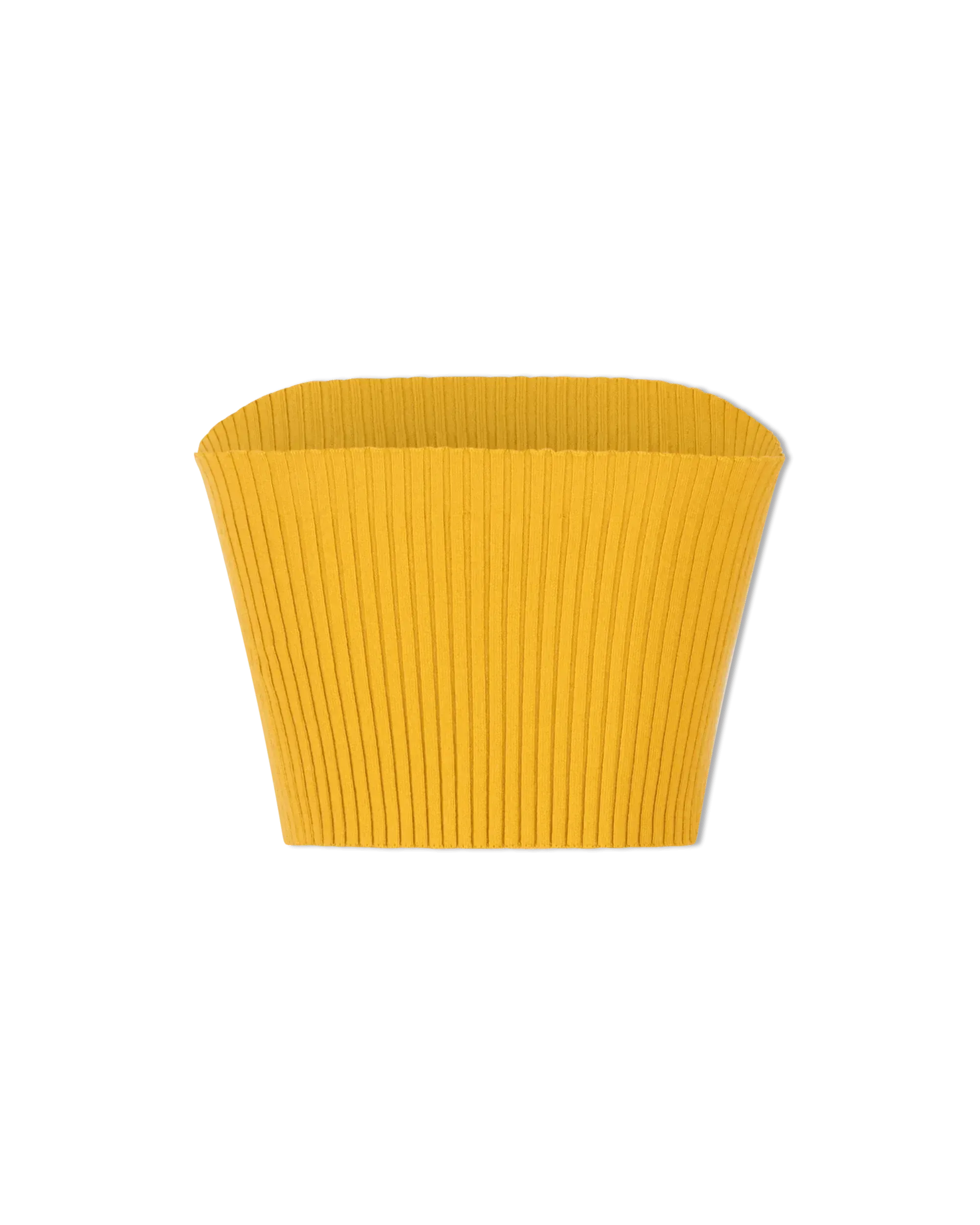 Cropped Wool Tube Top