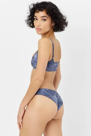 Dawson Cheeky Bikini Bottom - Blue Jean