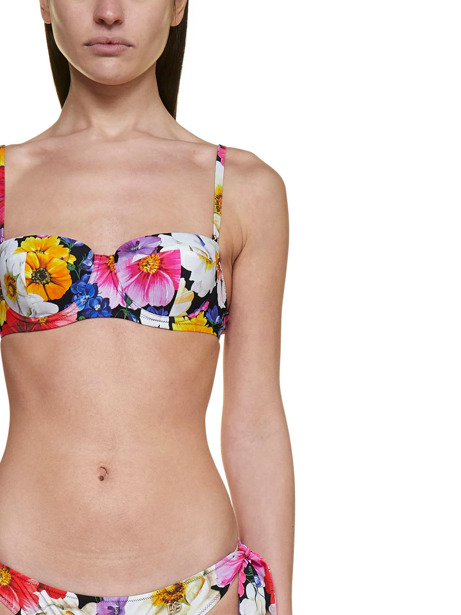 Dolce & Gabbana Floral Print Bikini Set