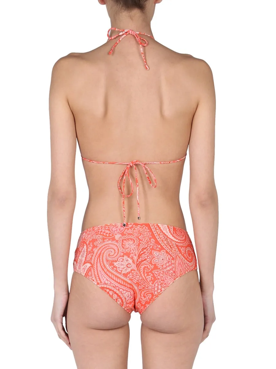 Etro Paisley Printed Stretch Bikini Set