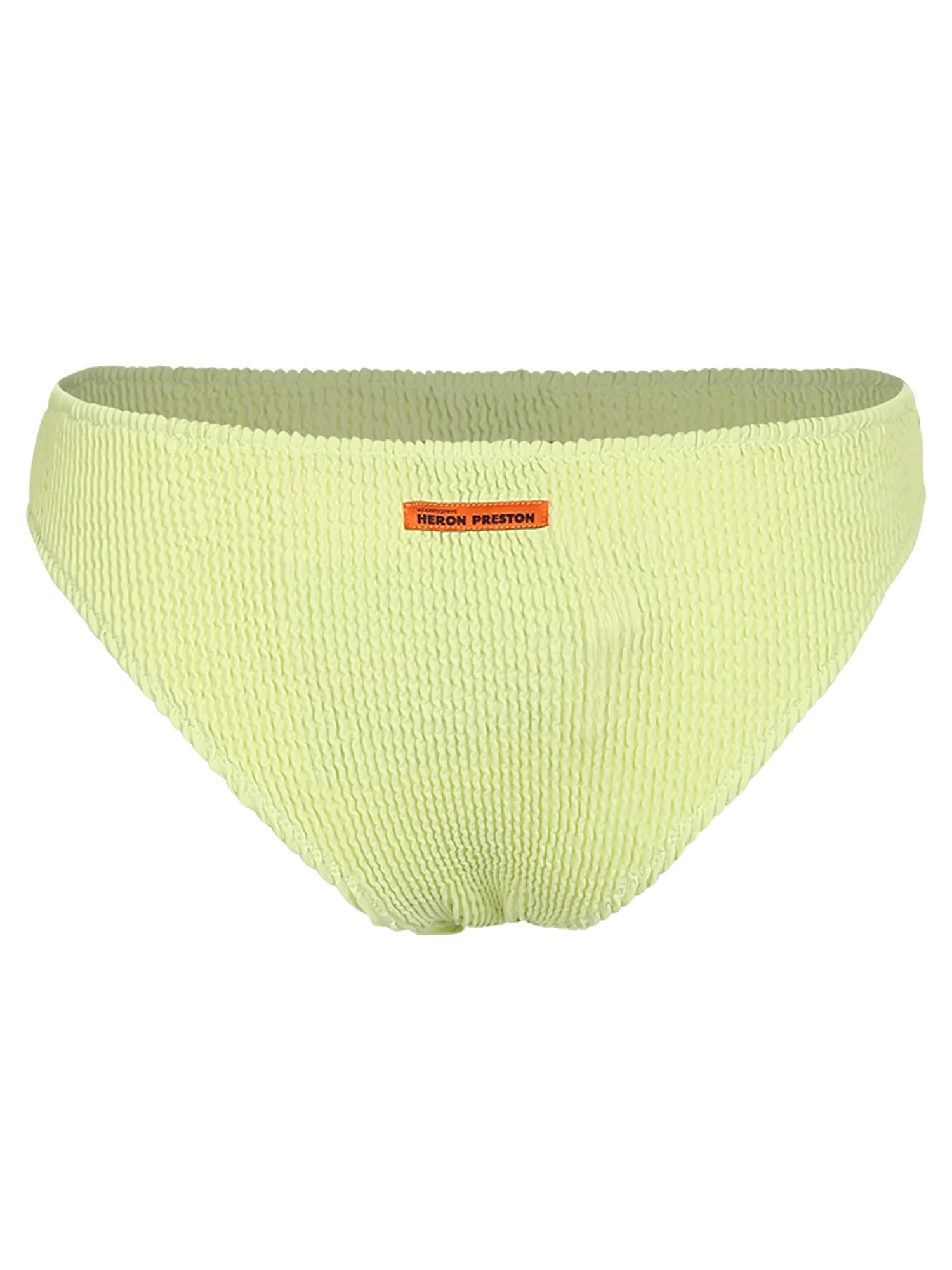 Heron Preston Logo Patch Ruched Bikini Briefs