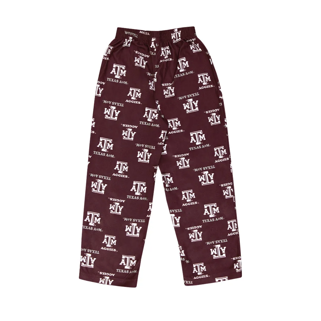 Kids' Texas A&M Aggies Printed Pant (K46LF4 66)