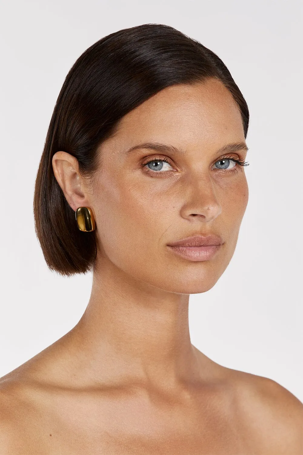 LUV AJ THE MELROSE EARRING GOLD