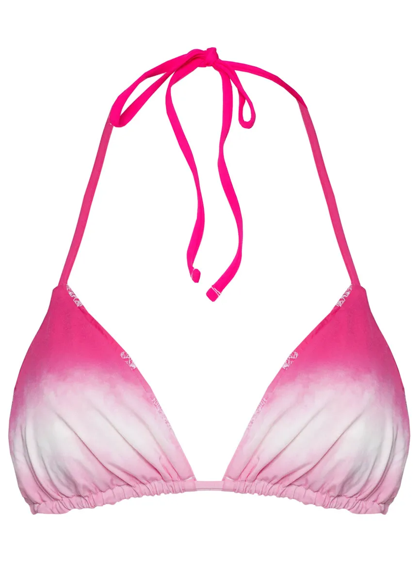Maaji Blushing Pink Balmy Sliding Triangle Bikini Top
