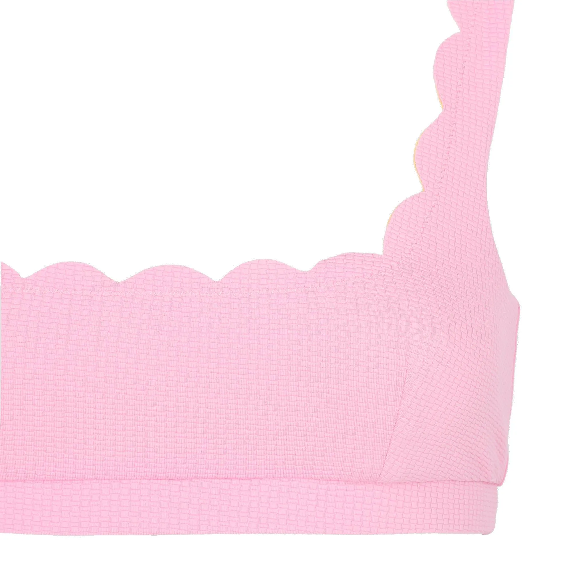 Marysia Reversible Two-Tone Scalloped Bikini