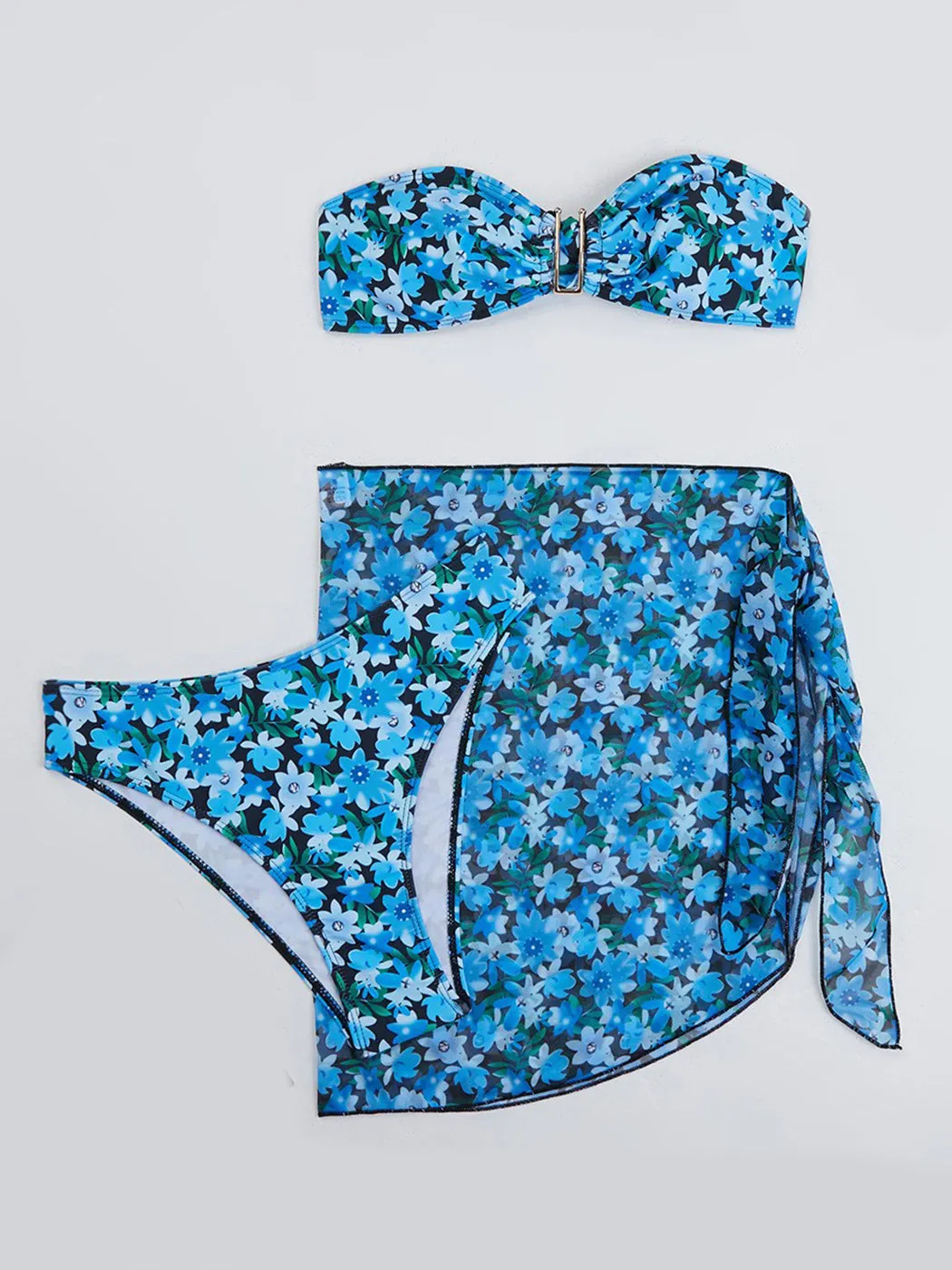 Metal U-shaped Bikini Trio
