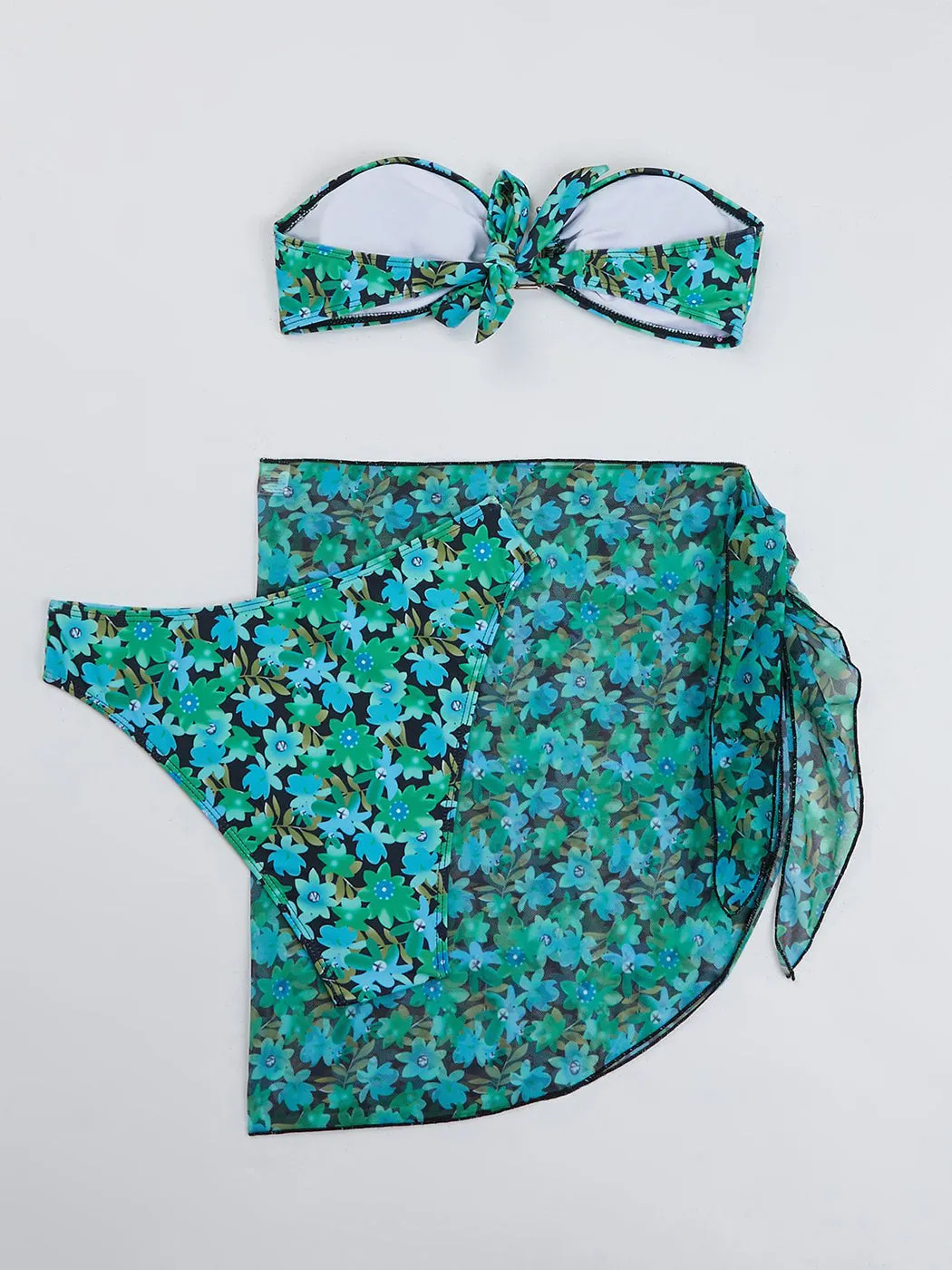 Metal U-shaped Bikini Trio