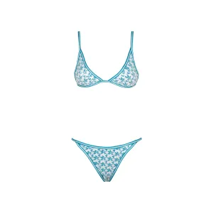 Missoni Sequin Embroidered Triangle Cup Bikini