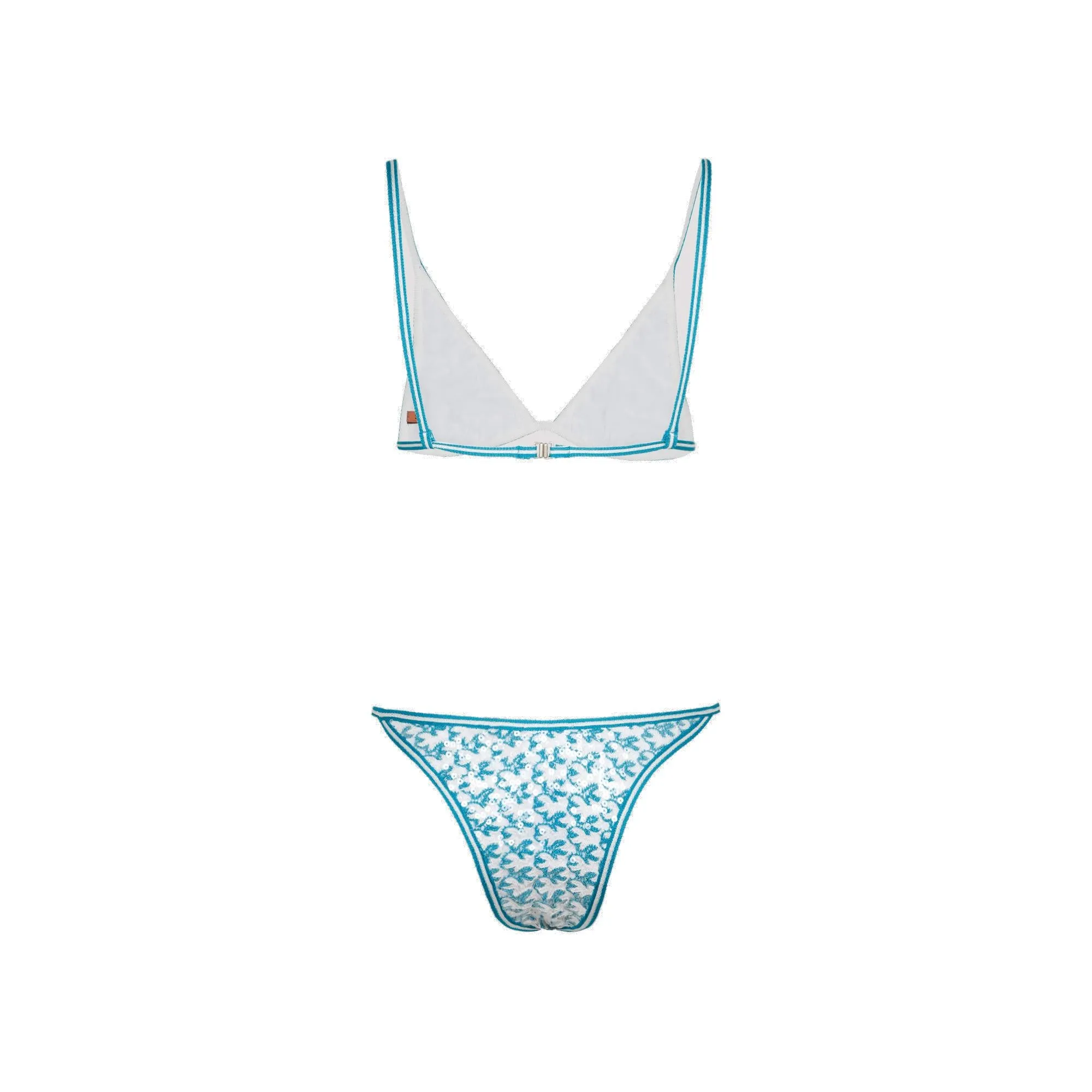 Missoni Sequin Embroidered Triangle Cup Bikini