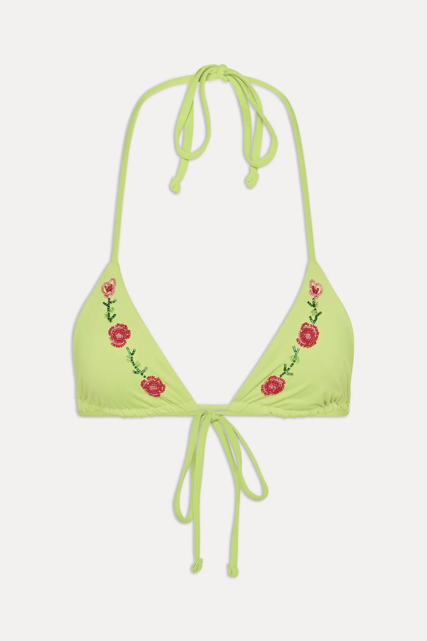 Nick Skimpy Triangle Bikini Top - Lily Pad