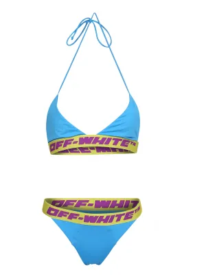Off-White Logo Band Bikini