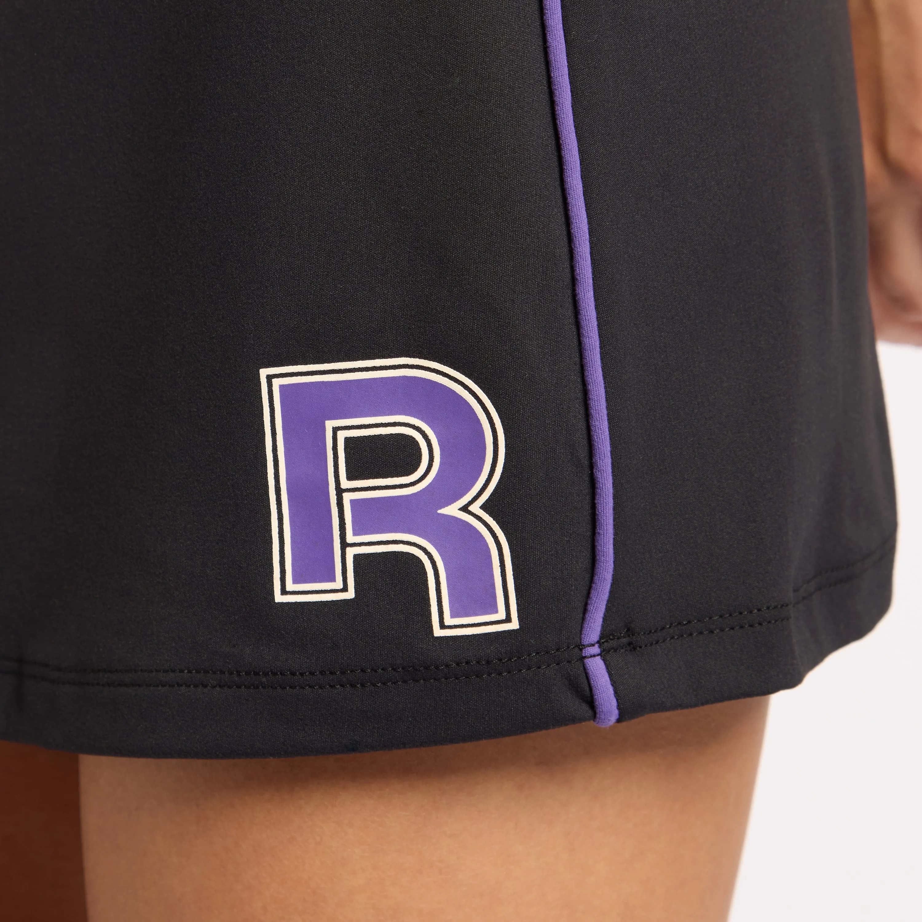 Ov Mini Skirt Black/ Dynamic Purple