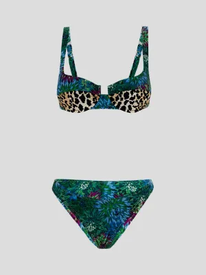 Reina Olga Brigette Printed Bikini Set