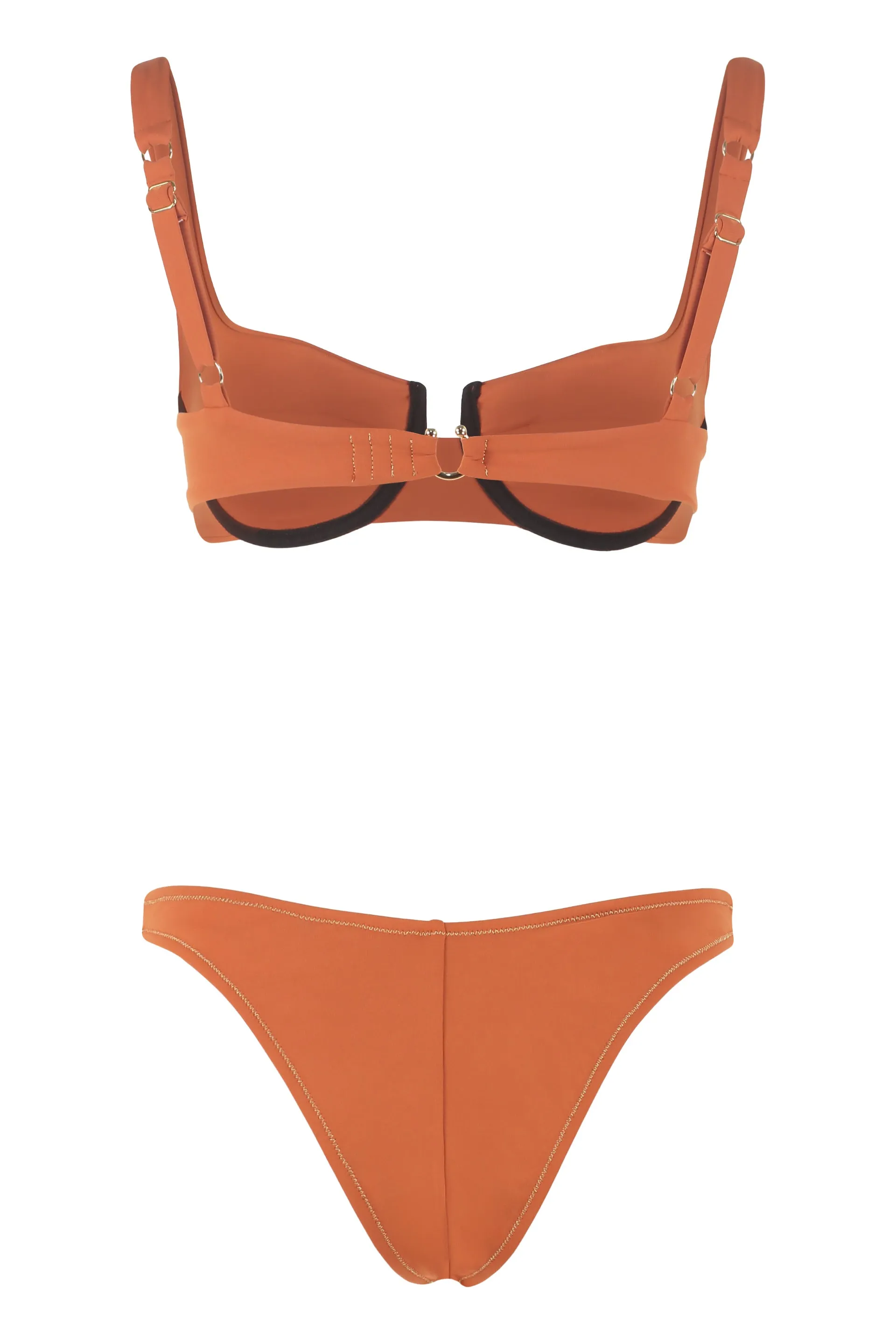 Reina Olga Brigette Sleeveless Bikini Set