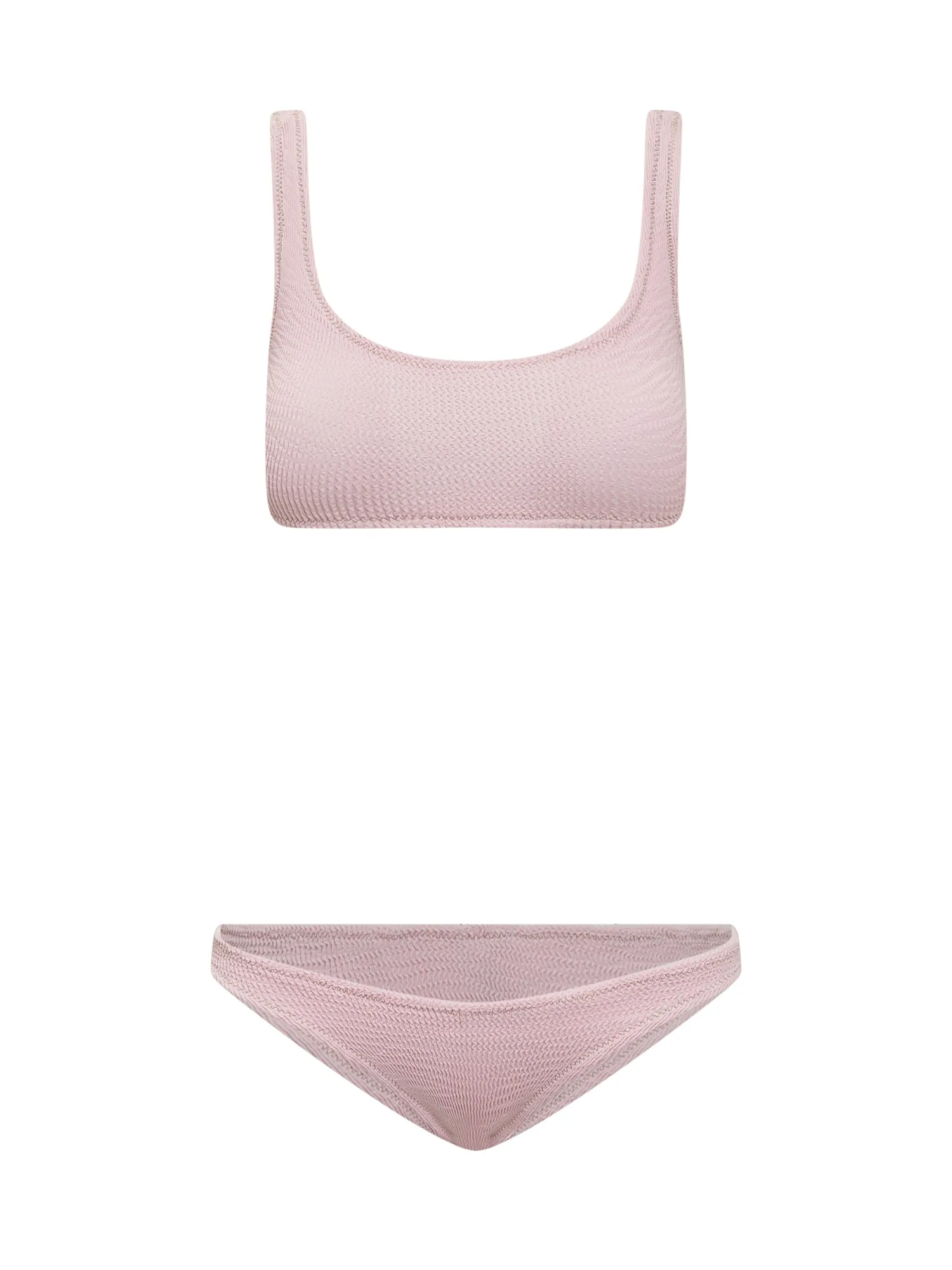 Reina Olga Ginny Scrunch Sleeveless Bikini Set