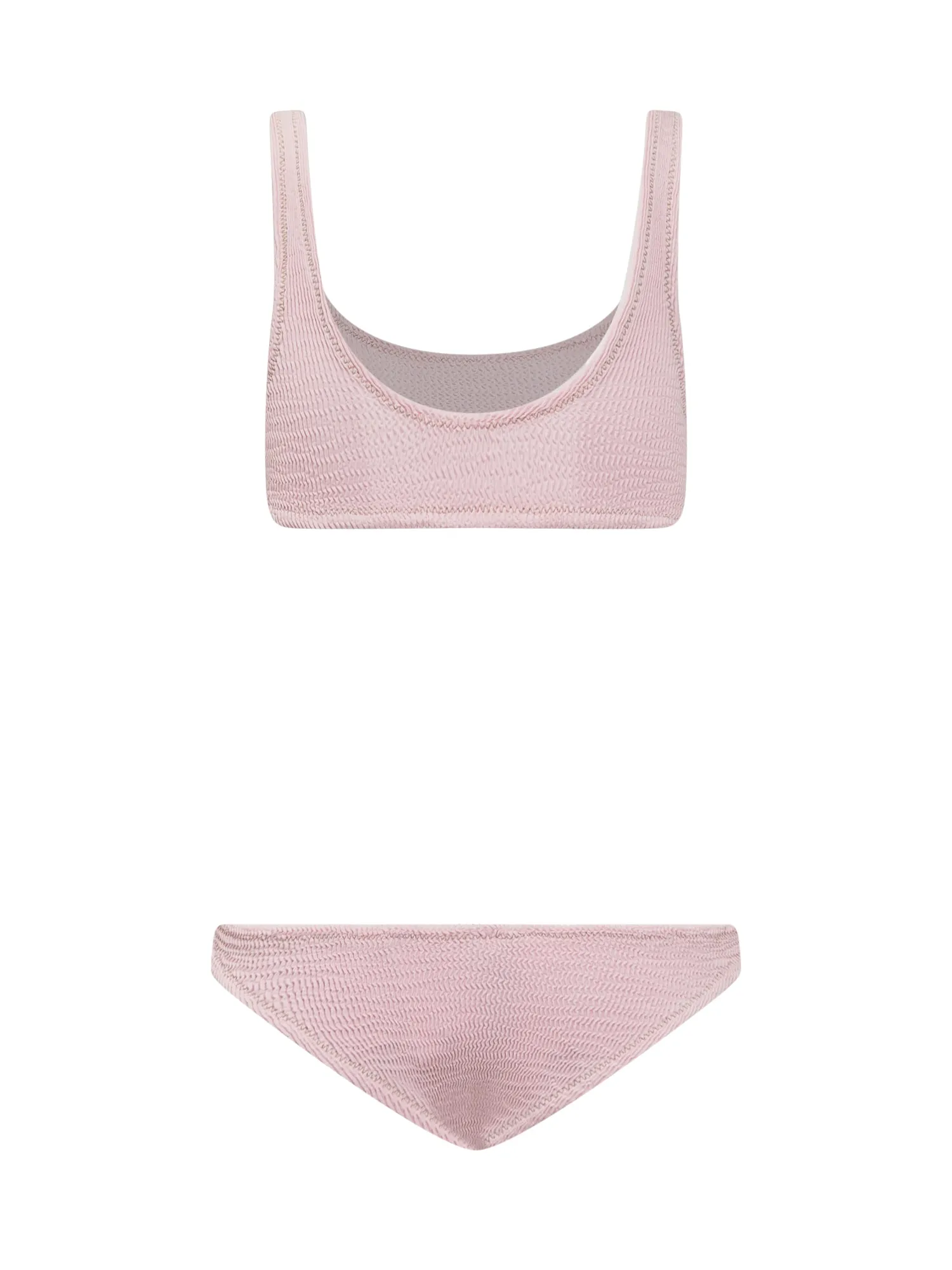 Reina Olga Ginny Scrunch Sleeveless Bikini Set