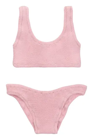 Reina Olga Ginny Scrunch Sleeveless Bikini Set