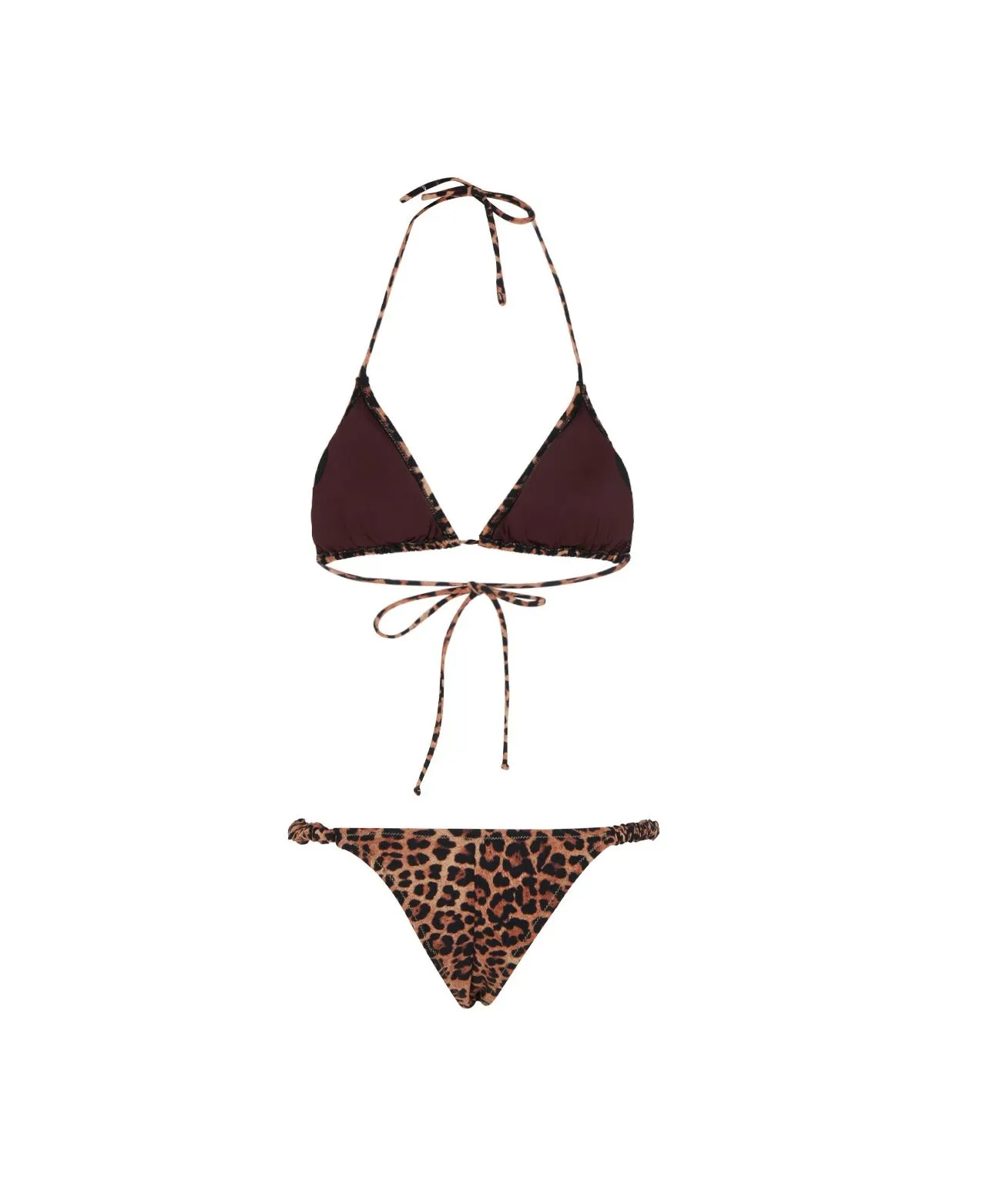 Reina Olga Scrunchie Triangle Cup Bikini Set