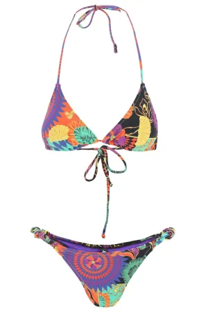 Reina Olga Scrunchie Triangle Cup Bikini Set