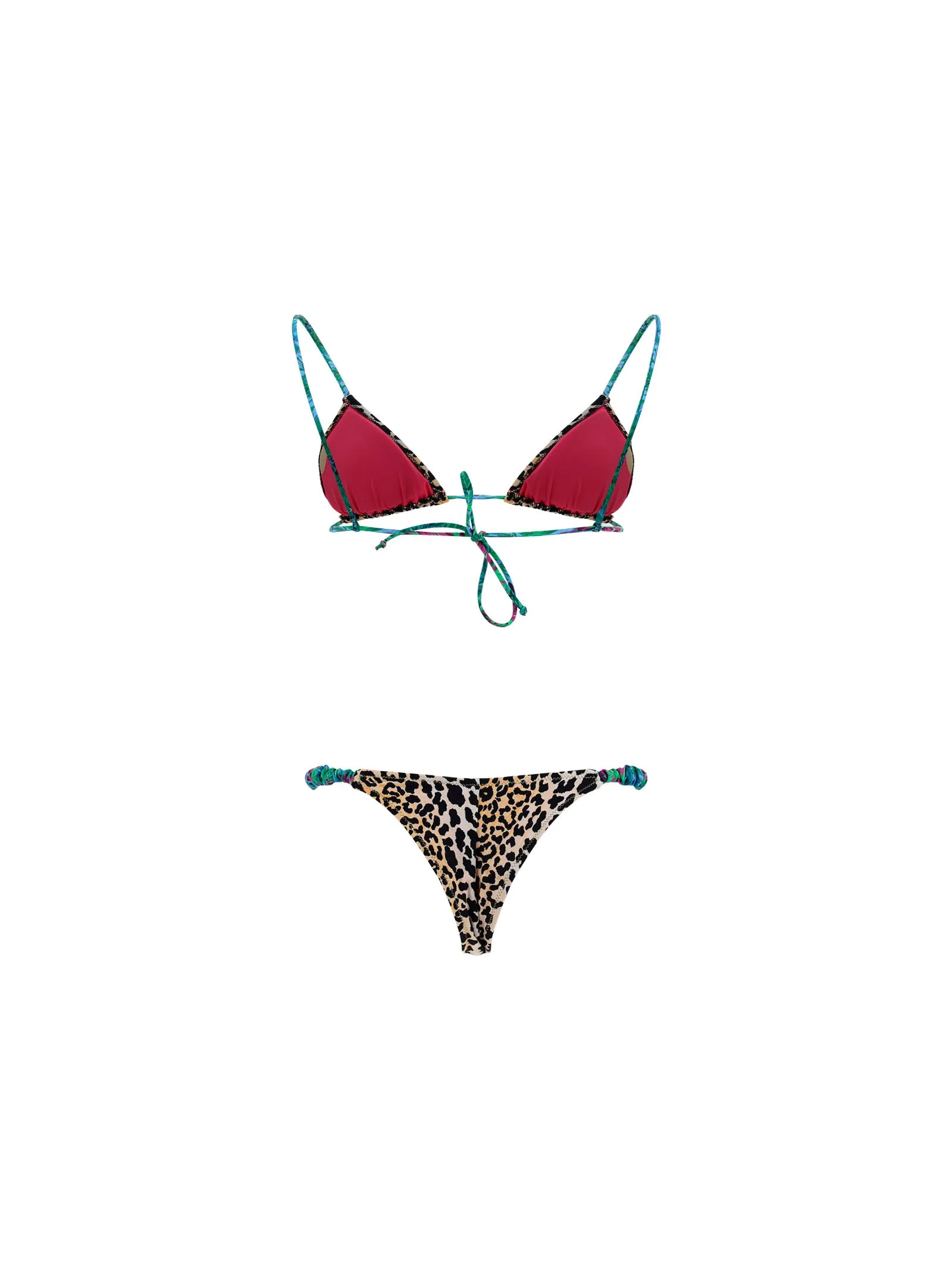 Reina Olga Scrunchie Triangle Cup Bikini Set