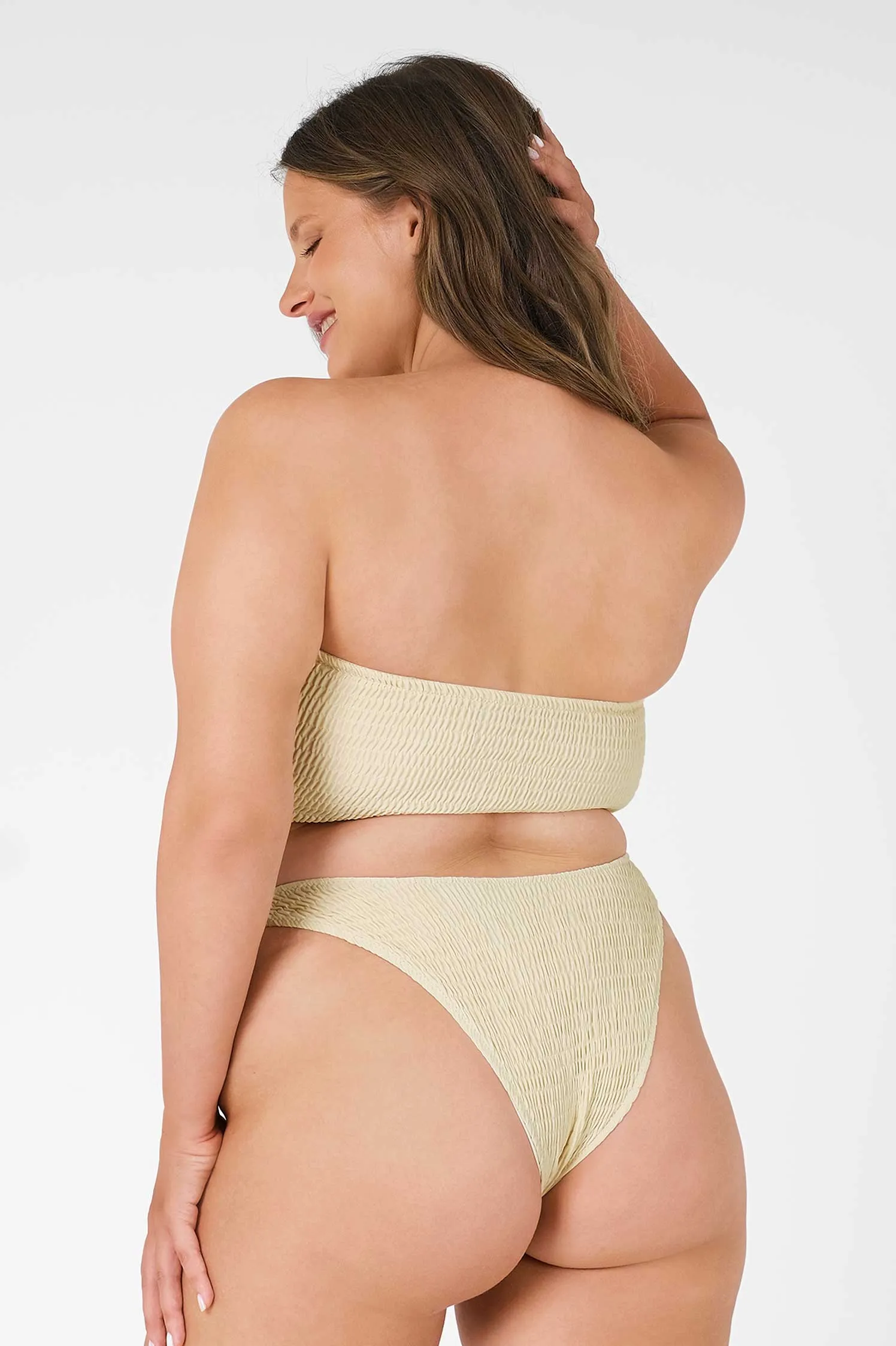 Shelby Cheeky Bottoms / Ivory Coast Smocked