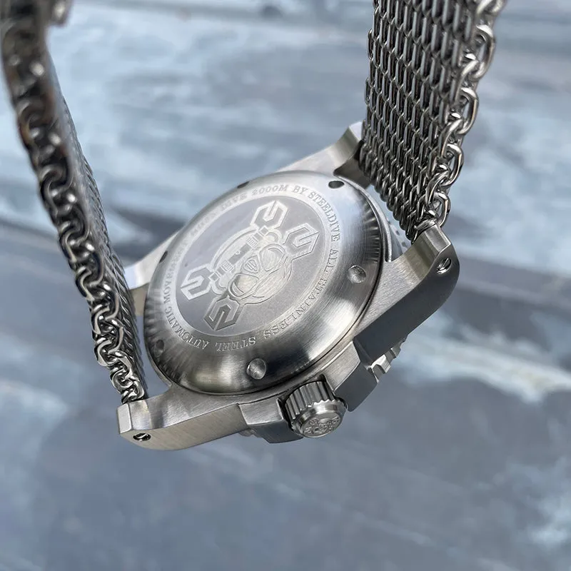 Steeldive SD1987 Big Sub Men Dive Watch