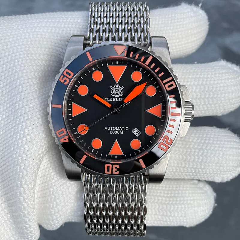 Steeldive SD1987 Big Sub Men Dive Watch