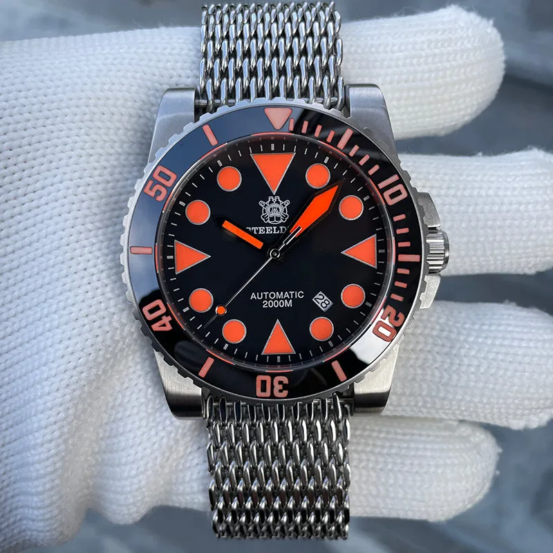 Steeldive SD1987 Big Sub Men Dive Watch