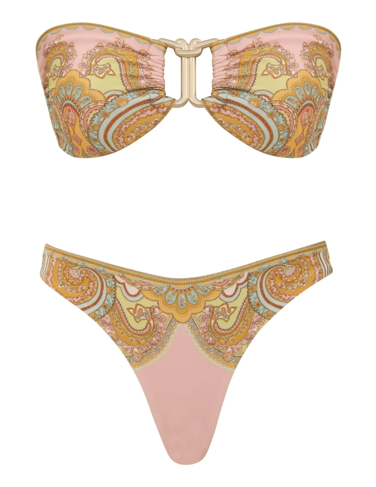 Zimmermann Maxine Knot Trim Bikini